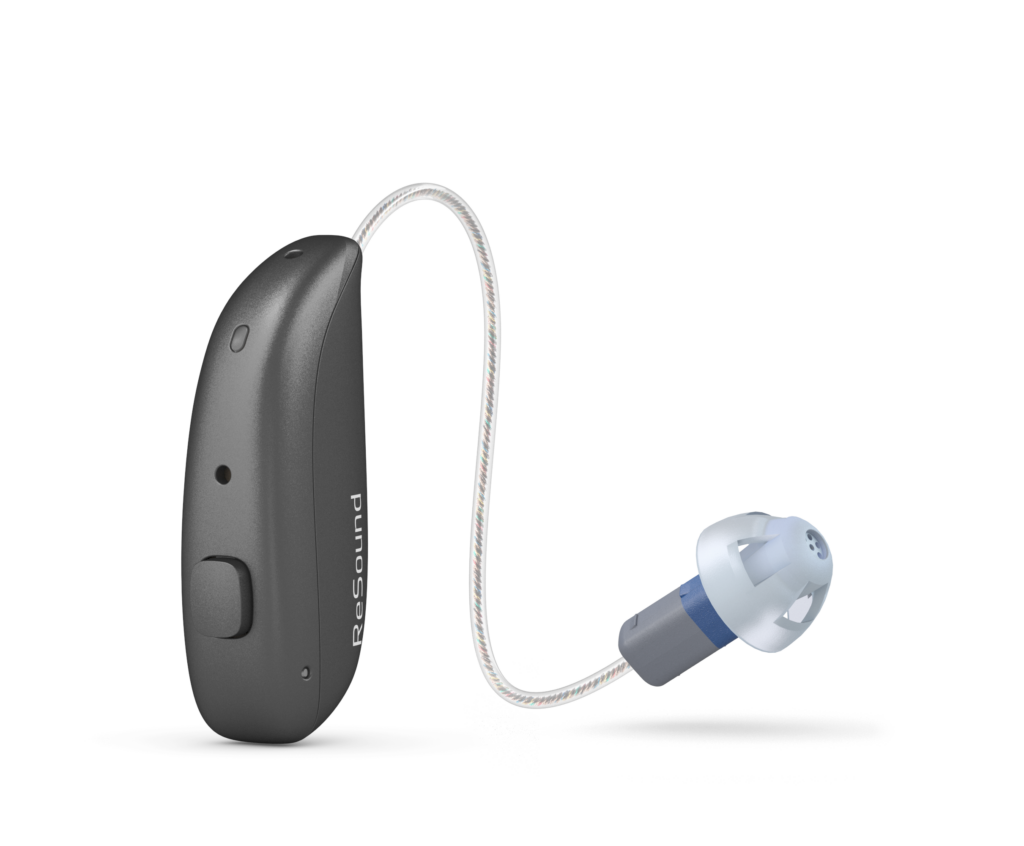 Resound Nexia hearing aid micro RIE in graphite color